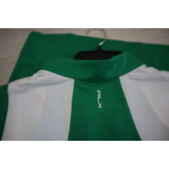 RLX Ralph Lauren Women Sz S Cruise Green Tailored Fit Sleeveless Pique Shirt - Picture 4 of 9